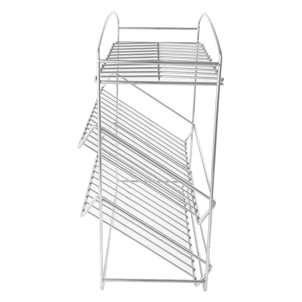 ชั้นวางขวดในครัวสแตนเลส3ชั้น KECH LEAF