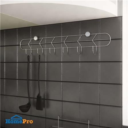 ราวแขวนสเตนเลส45cm6ตะขอKECH LEAF_2