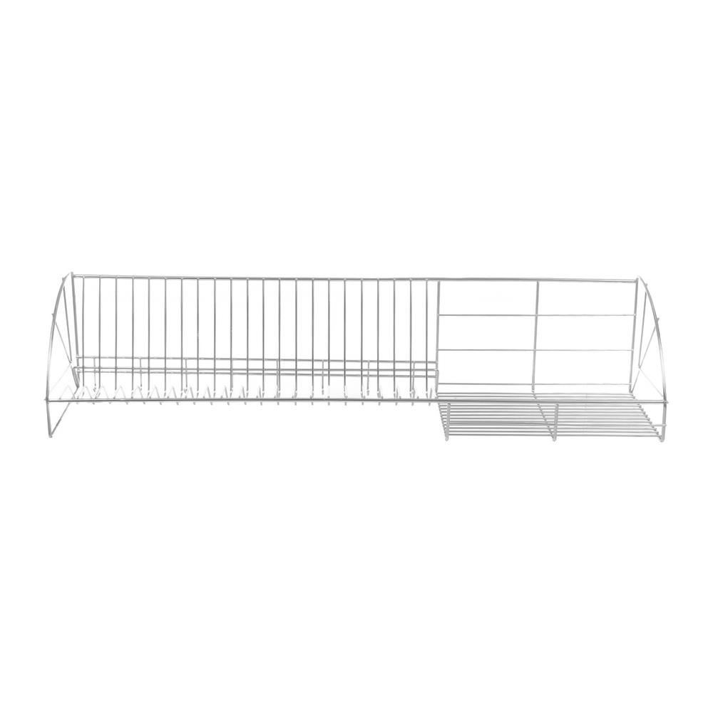 ชั้นคว่ำจานติดผนังสเตนเลส90cm KECH LEAF