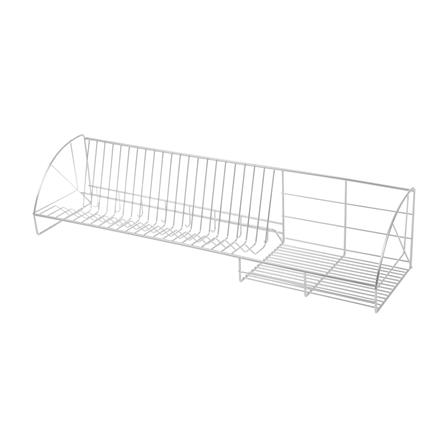 ชั้นคว่ำจานติดผนังสเตนเลส90cm KECH LEAF