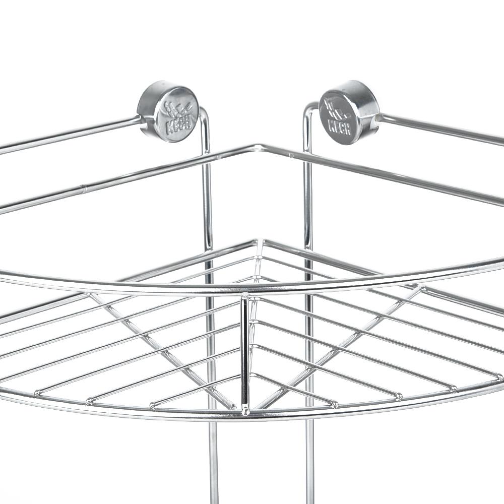 ชั้นเข้ามุมสเตนเลส 2 ชั้น KECH LEAF