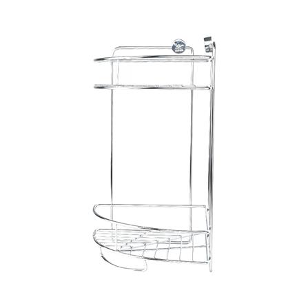 ชั้นเข้ามุมสเตนเลส 2 ชั้น KECH LEAF_1