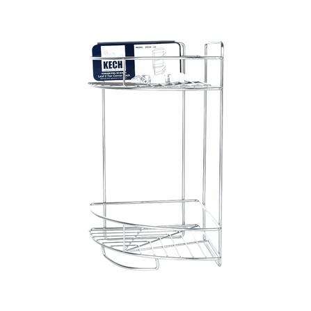 ชั้นเข้ามุมสเตนเลส 2 ชั้น KECH LEAF_2