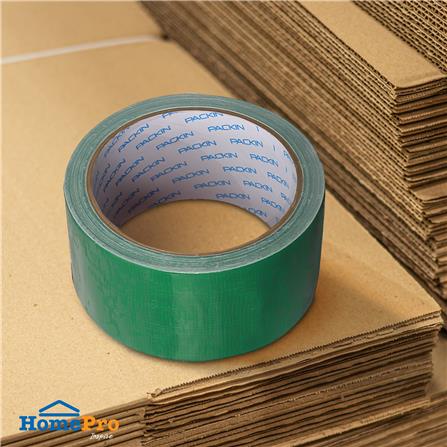 เทปผ้า PACK IN 48 มม.x10 หลา สีเขียว_2