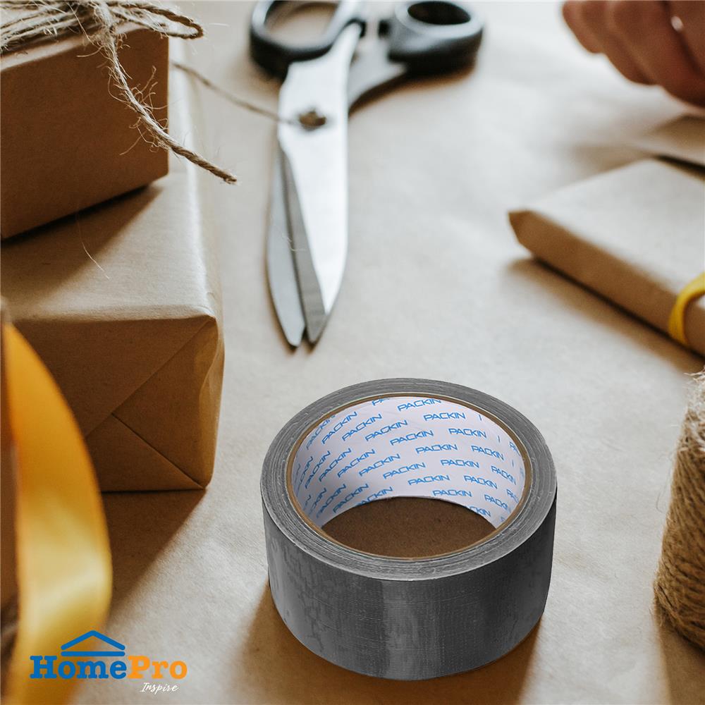 เทปผ้า PACK IN 48 มม.x10 หลา สีดำ