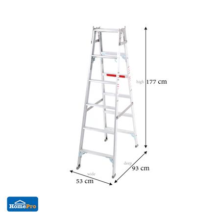 บันไดอะลูมิเนียม MATALL HEAVY DUTY 6 ขั้น_5