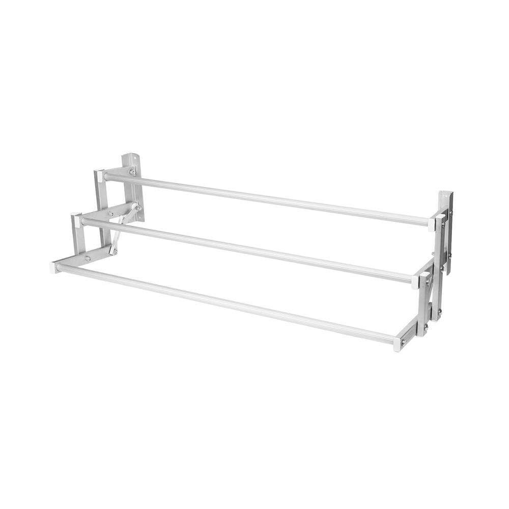 ราวติดผนังอะลูมิเนียมบันได 3 เส้น 80 ซม. PLIM_1