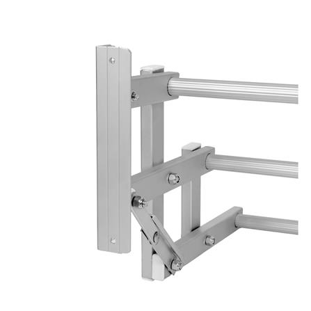 ราวติดผนังอะลูมิเนียมบันได 3 เส้น 80 ซม. PLIM_3