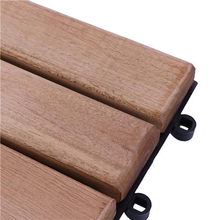 ทางเท้าไม้เนื้อแข็งตรงเรียบ SPRING 30x30 ซม._2