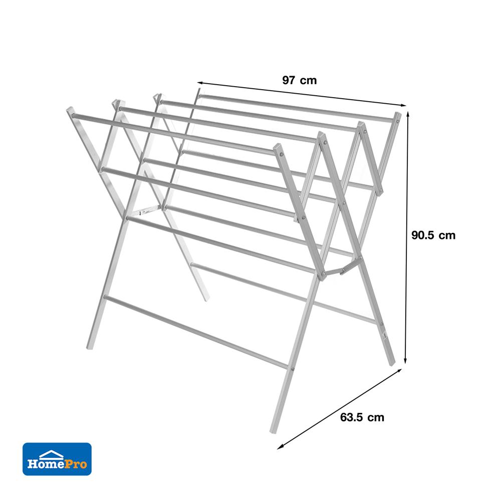 ราวพาดผ้าอะลูมิเนียม 11 เส้น PLIM