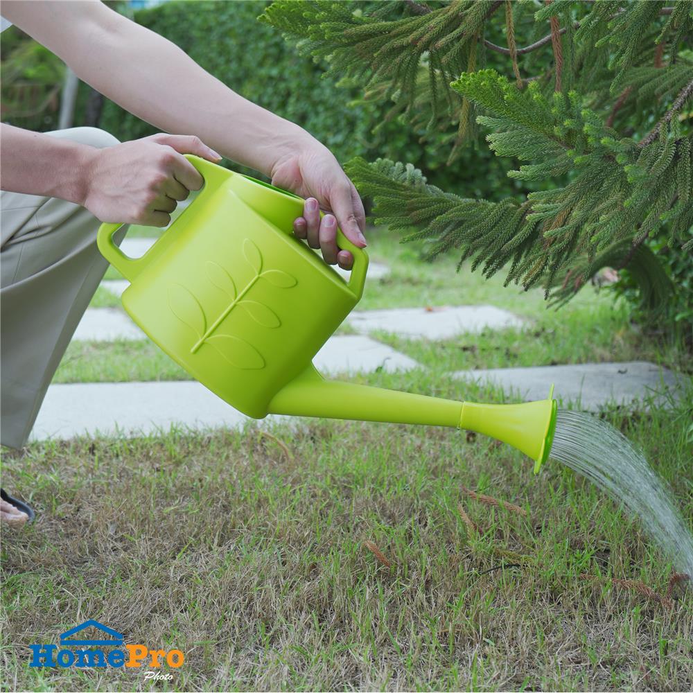 บัวรดน้ำ SPRING LEAF 3 ลิตร สีเขียว