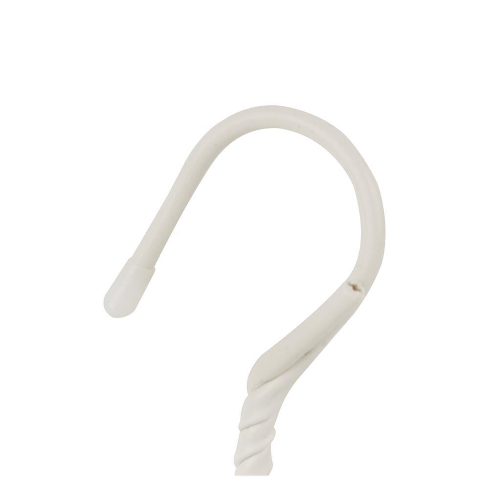 ไม้แขวนเสื้อเคลือบPVC ขาว PLIM (1x12)