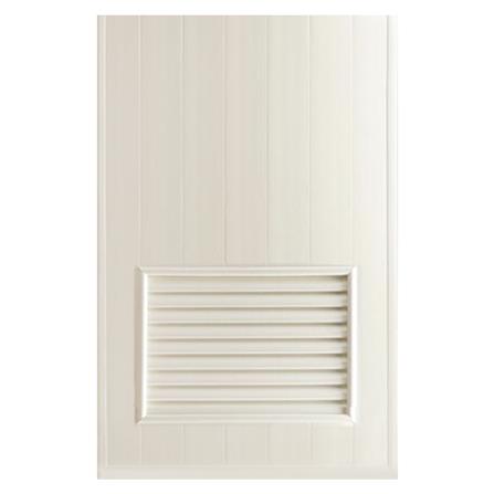 ประตู PVC บานประกอบ AZLE 2 80X200 ซม. สีครีม_2