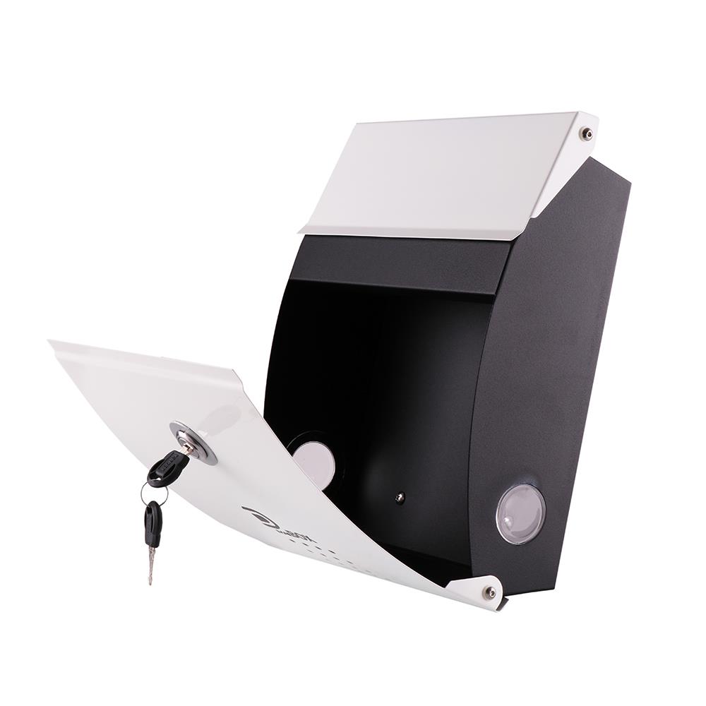 MAILBOX D MAIL BOX MB5102T IVORY/BLACK