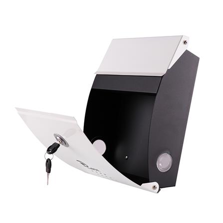 MAILBOX D MAIL BOX MB5102T IVORY/BLACK_1
