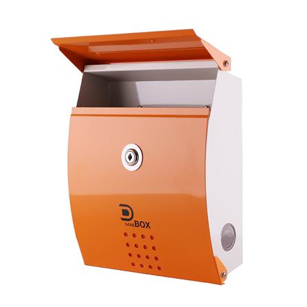 ตู้จดหมาย D MAIL BOX MB5102T สีส้ม/เบจ_1