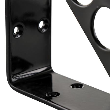 แขนรับชั้นเหล็ก STACKO O4 15x15 ซม. สีดำ_3