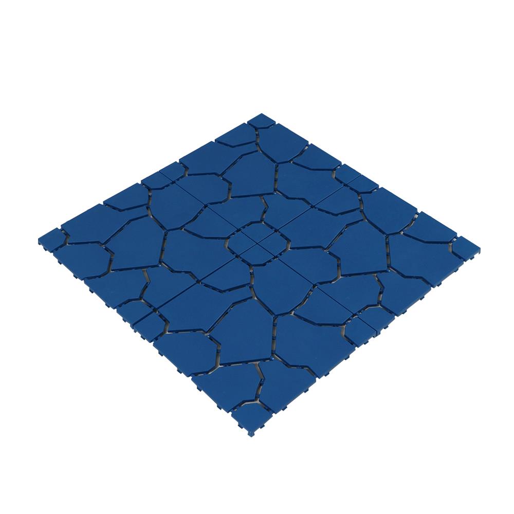 แผ่นกันลื่น HOME LIVING STYLE BIG STONE 30X30 ซม. สีน้ำเงิน