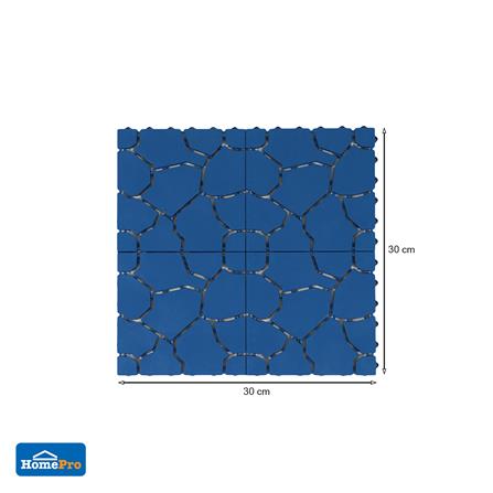 แผ่นกันลื่น HOME LIVING STYLE BIG STONE 30X30 ซม. สีน้ำเงิน_4