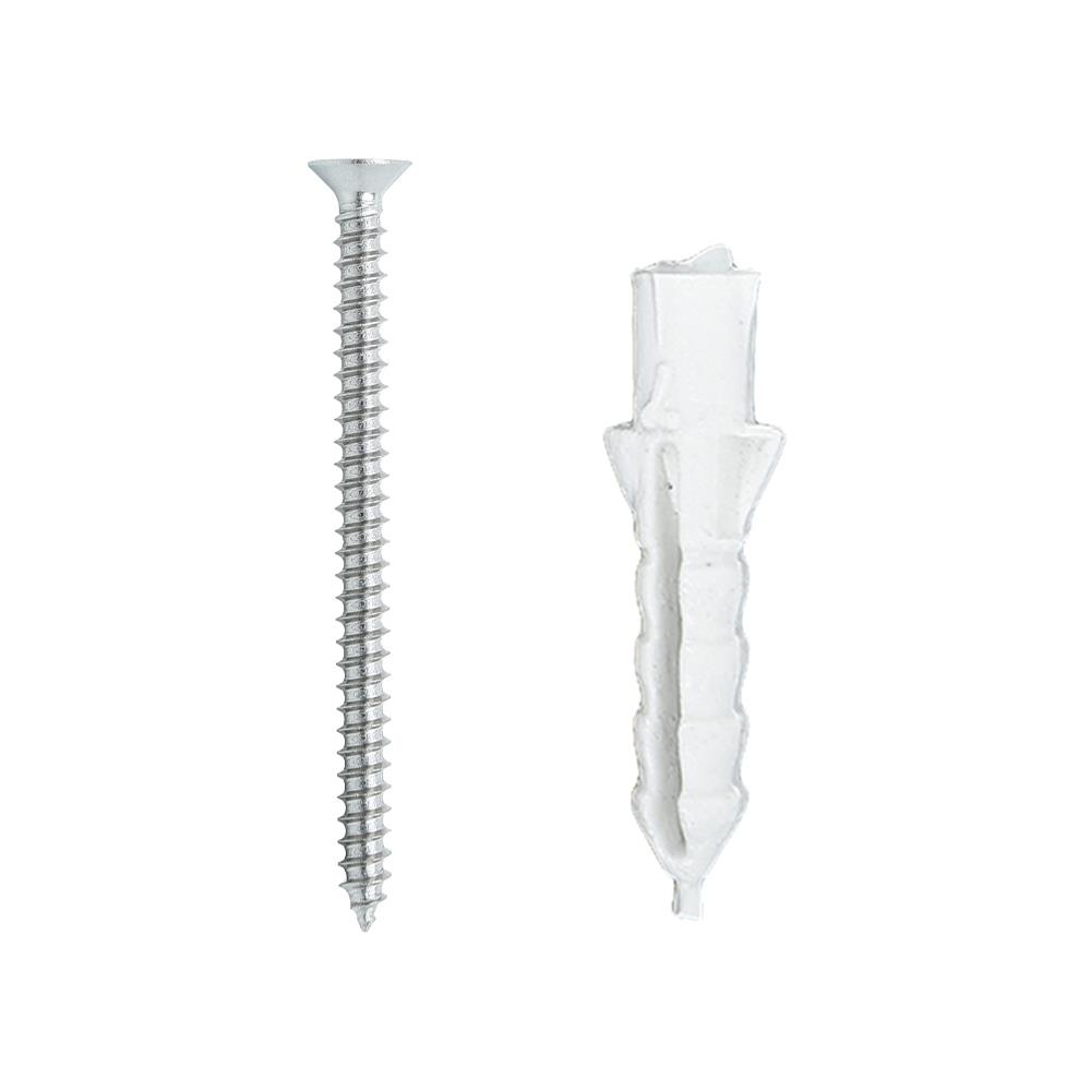 แขนรับชั้นพลาสติก STACKO 12.5x12.5 ซม. สีขาว