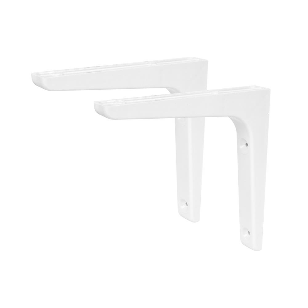 แขนรับชั้นพลาสติก STACKO 17.5x17.5 ซม. สีขาว