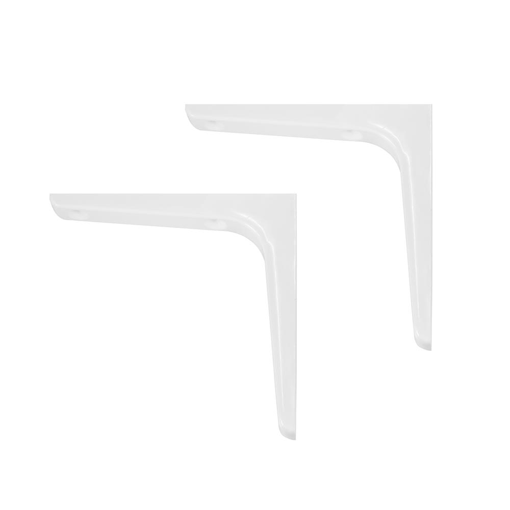 แขนรับชั้นพลาสติก STACKO 17.5x17.5 ซม. สีขาว