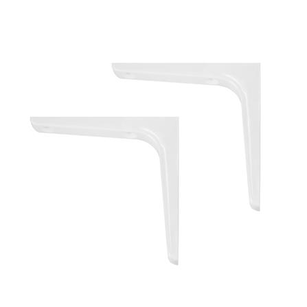 แขนรับชั้นพลาสติก STACKO 17.5x17.5 ซม. สีขาว_1