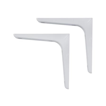 แขนรับชั้นพลาสติก STACKO 17.5x17.5 ซม. สีเทา