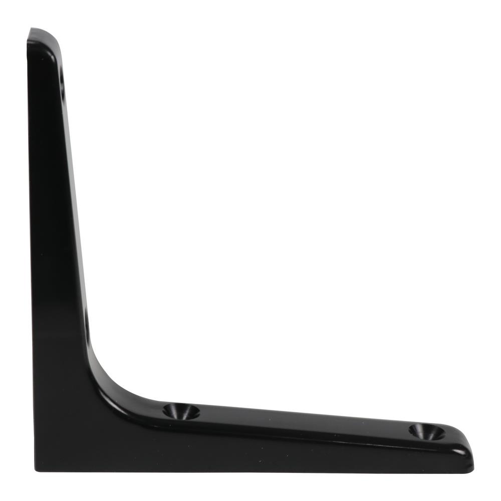 แขนรับชั้นพลาสติก STACKO 17.5x17.5 ซม. สีดำ