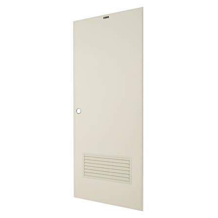 ประตูห้องน้ำ PVC AZLE AZ-2 เกล็ดล่าง 70X180 ซม. สีครีม_1