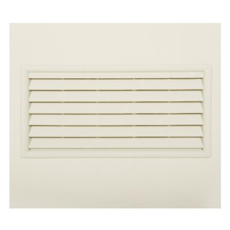 ประตูห้องน้ำ PVC AZLE AZ-2 เกล็ดล่าง 70X180 ซม. สีครีม_2