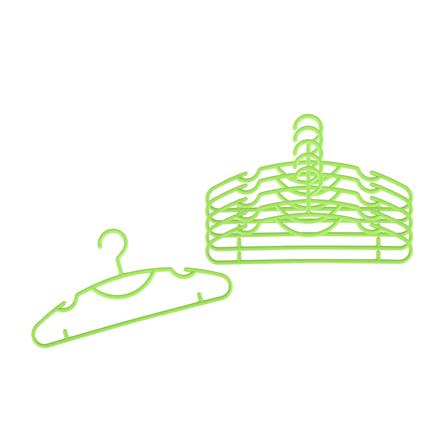 ไม้แขวนเสื้อคิงไซด์ PLIM สีเขียวเลมอน แพ็ค 6 ชิ้น_2