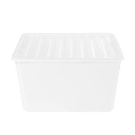 กล่องเก็บของ ฝาล็อค STACKO FAMILI 70.5 ลิตร สีขาว_1