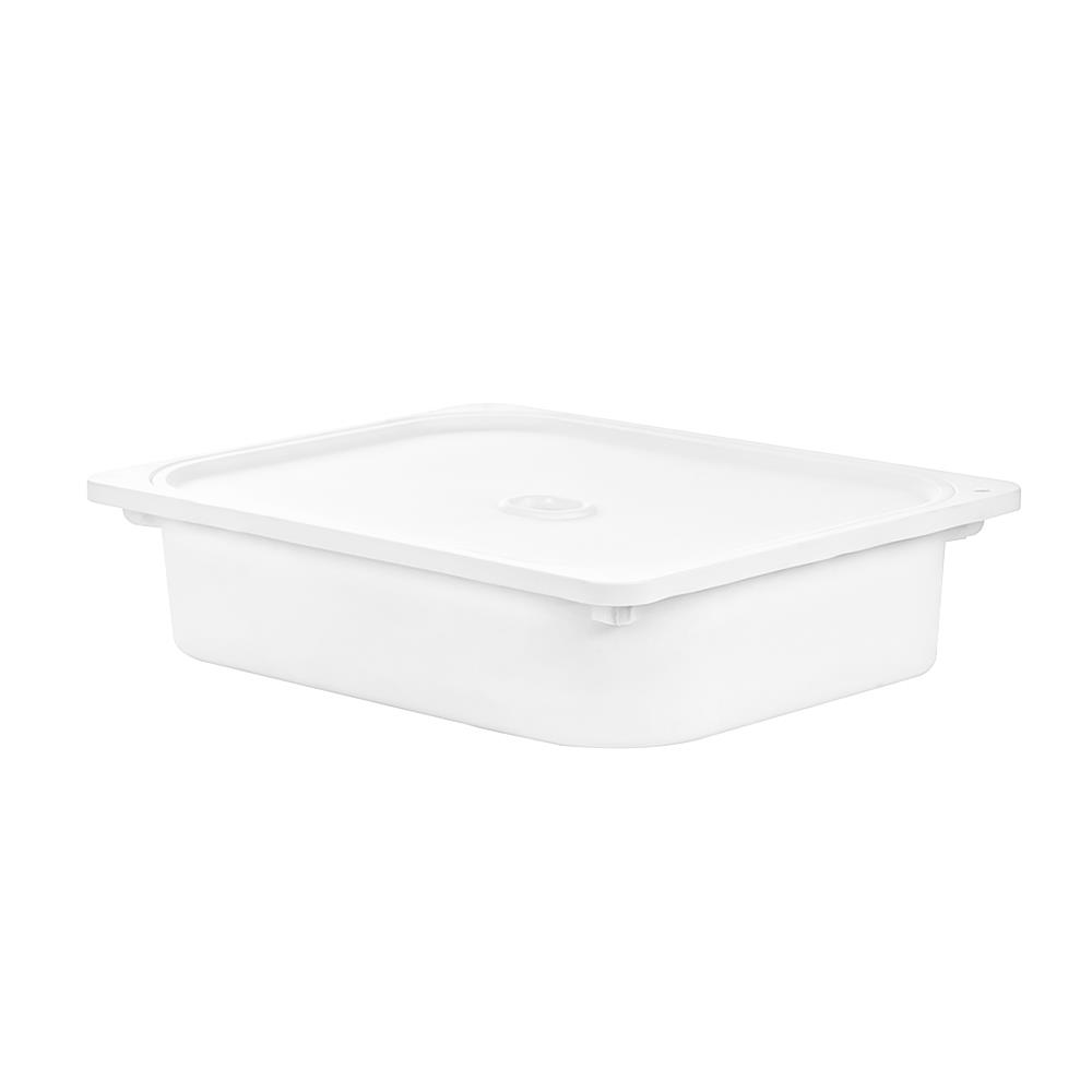 กล่องฝาปิด STACKO HARU 43x33x10 ซม. สีขาว