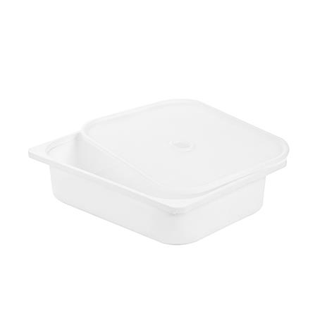 กล่องฝาปิด STACKO HARU 43x33x10 ซม. สีขาว_2