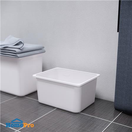 กล่องฝาปิด STACKO HARU 43x33x22 ซม. สีขาว_3