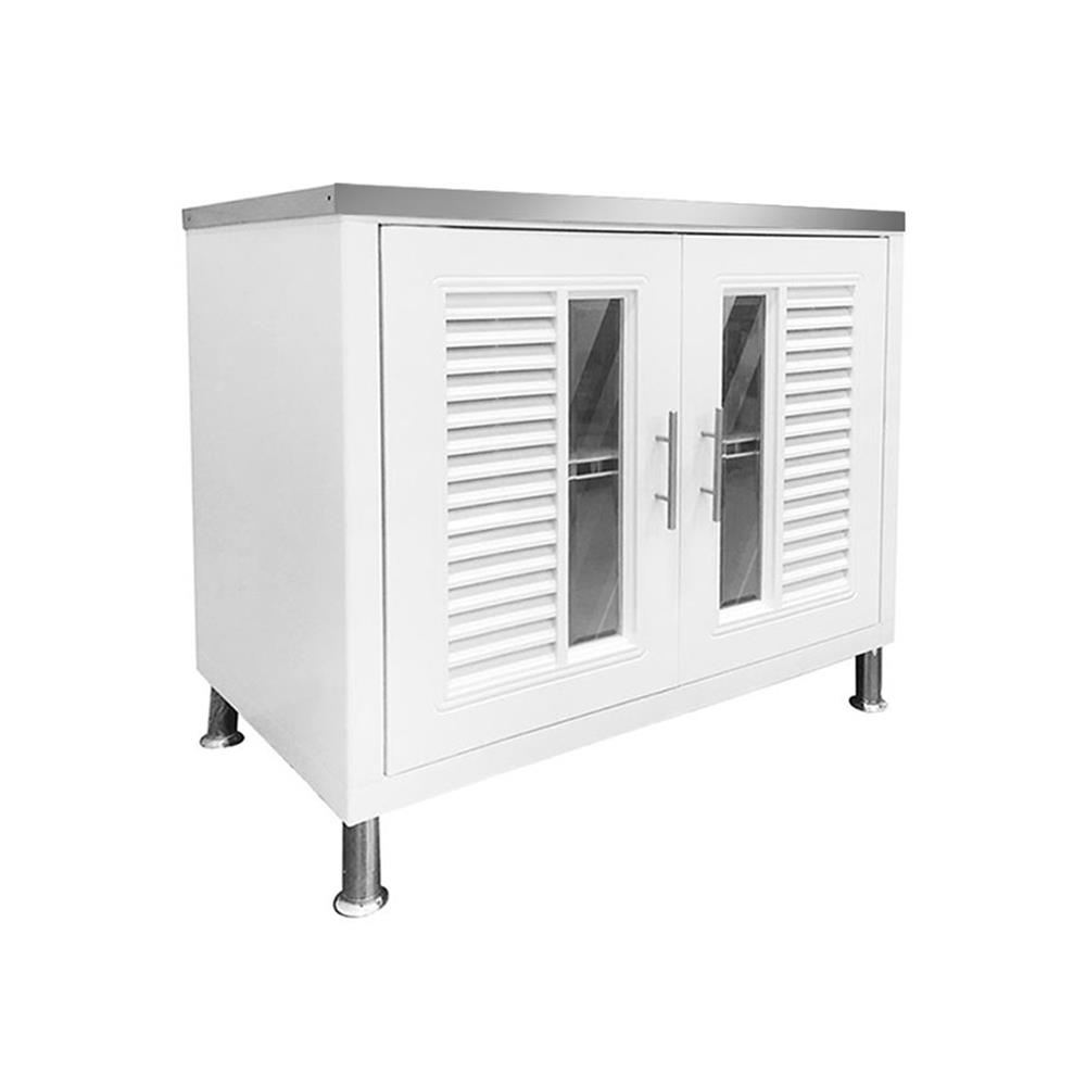 ตู้ตั้งพื้น ABS CABIN NUVO TOP 89x82 ซม. สีขาว