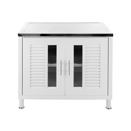ตู้ตั้งพื้น ABS CABIN NUVO TOP 89x82 ซม. สีขาว_1