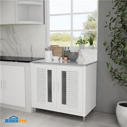 ตู้ตั้งพื้น ABS CABIN NUVO TOP 89x82 ซม. สีขาว_5