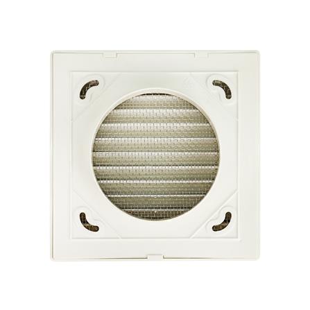 หน้ากากกันแมลงแบบตะแกรง PARNO F100WH 10 ซม. สีขาว_1