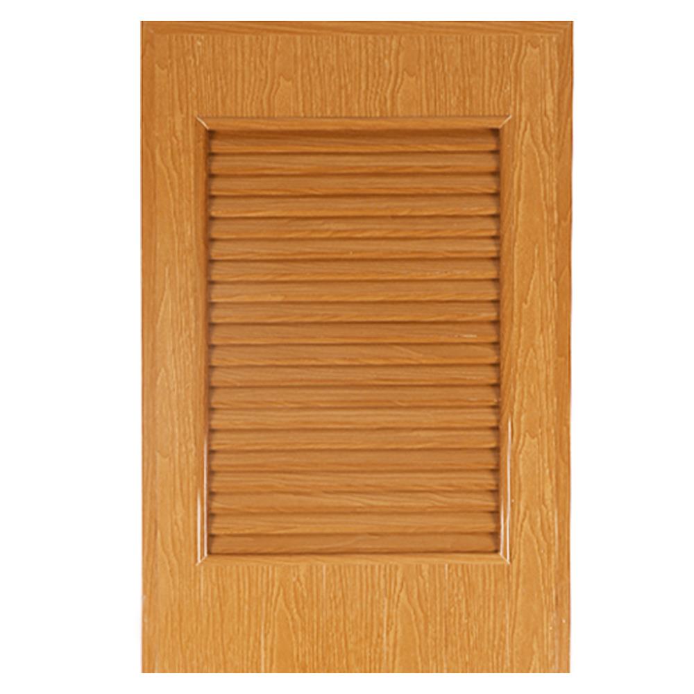 ประตู PVC บานประกอบ AZLE 3 70X200 ซม. สีสัก