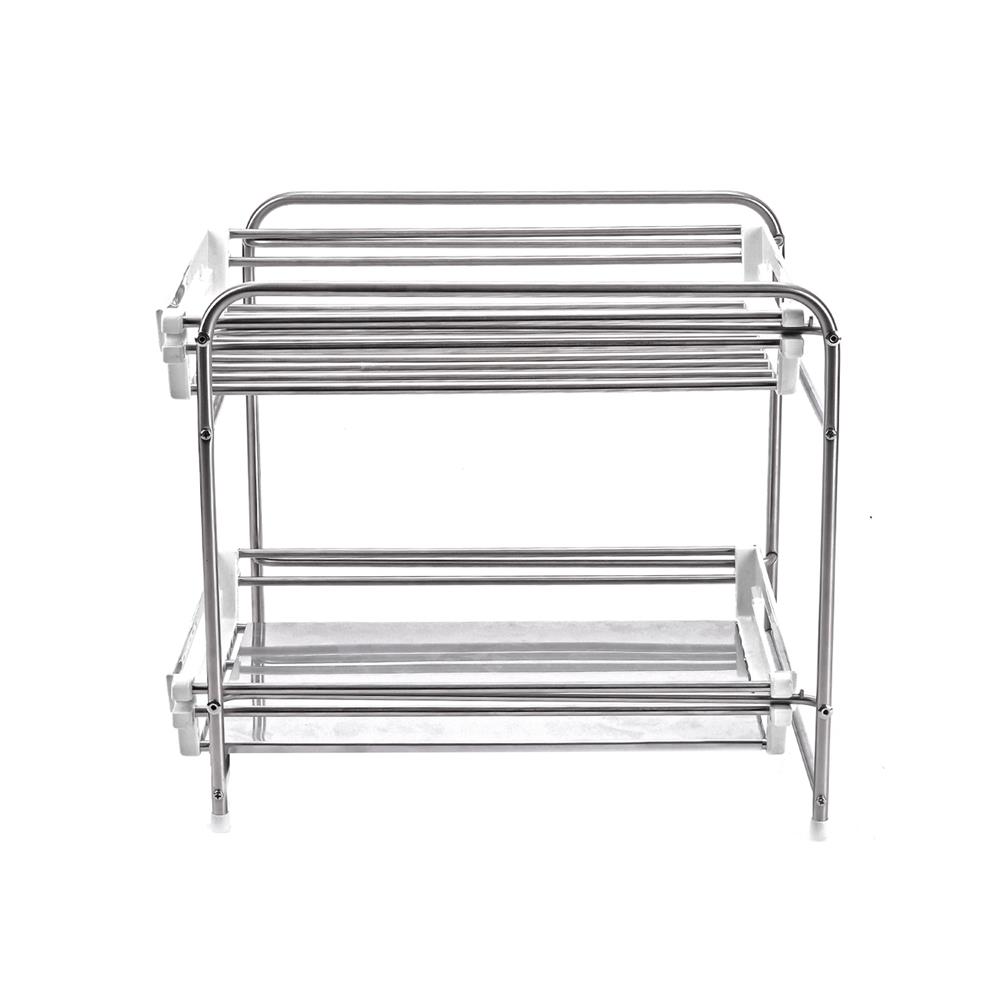 ชั้นวางของสเตนเลสสไลด์ 2 ชั้น KECH HBS-02