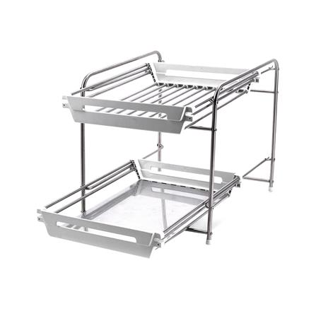 ชั้นวางของสเตนเลสสไลด์ 2 ชั้น KECH HBS-02_0