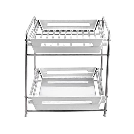 ชั้นวางของสเตนเลสสไลด์ 2 ชั้น KECH HBS-02_1