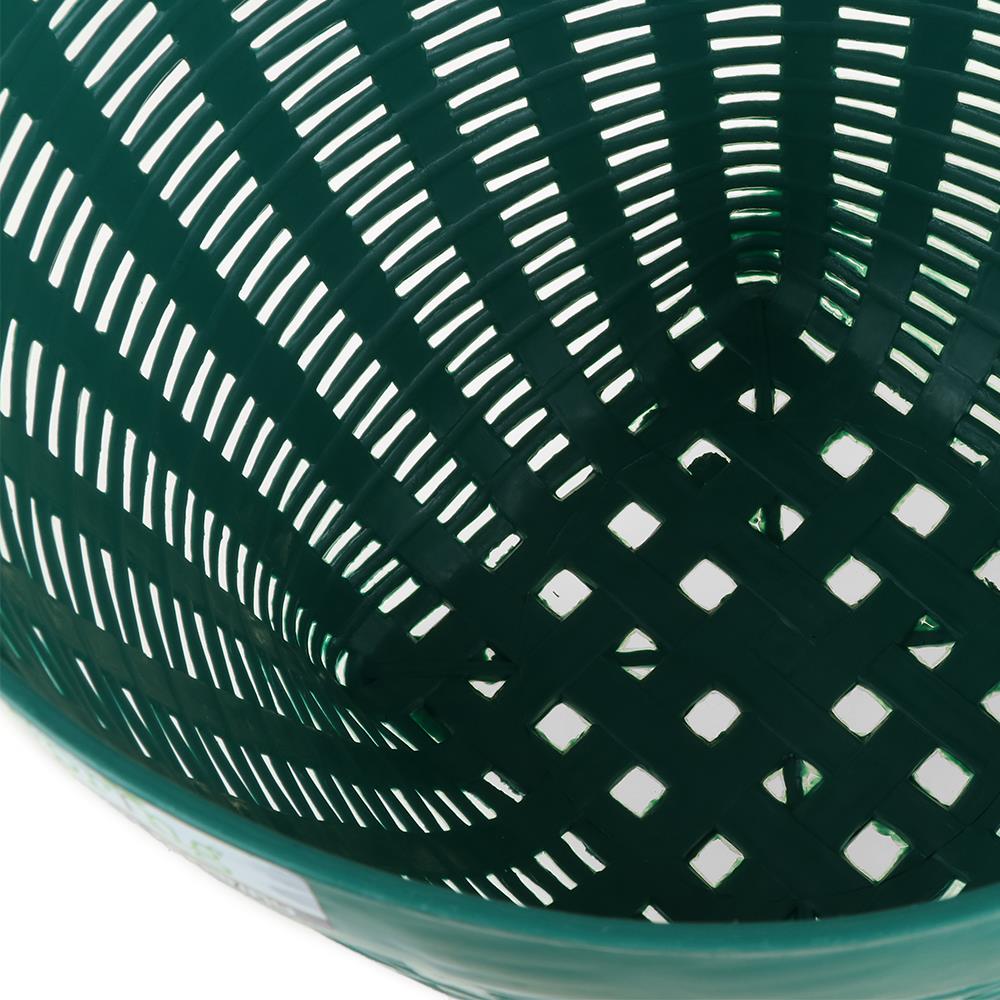 เข่งพลาสติก SPRING เบอร์ 4 สีเขียว