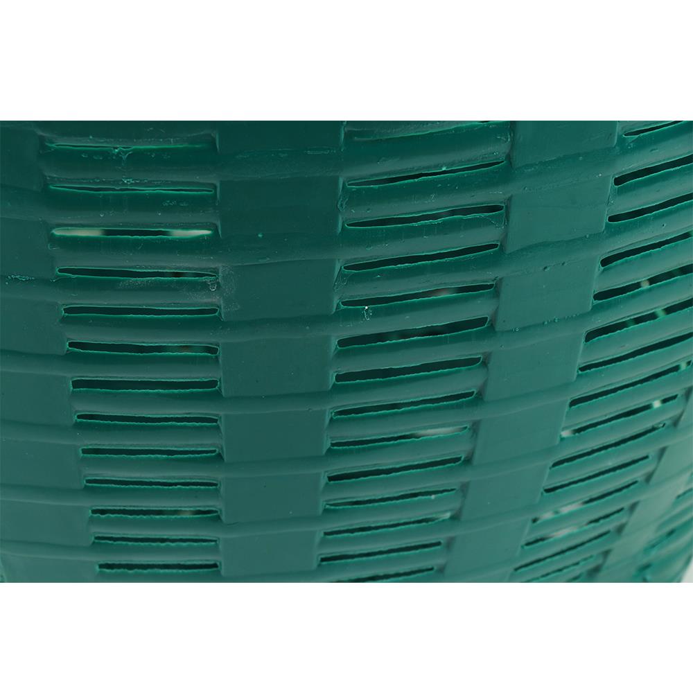 เข่งพลาสติก SPRING เบอร์ 2 สีเขียว