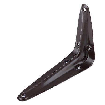 แขนรับชั้นเหล็ก HAFELE 90 องศา 7.5x10 ซม. สีน้ำตาล_0