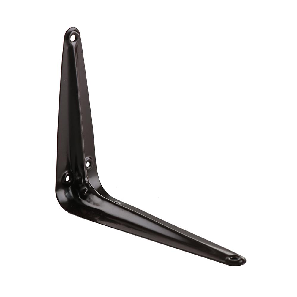 แขนรับชั้นเหล็ก HAFELE 90 องศา 12.5x15 ซม. สีน้ำตาล