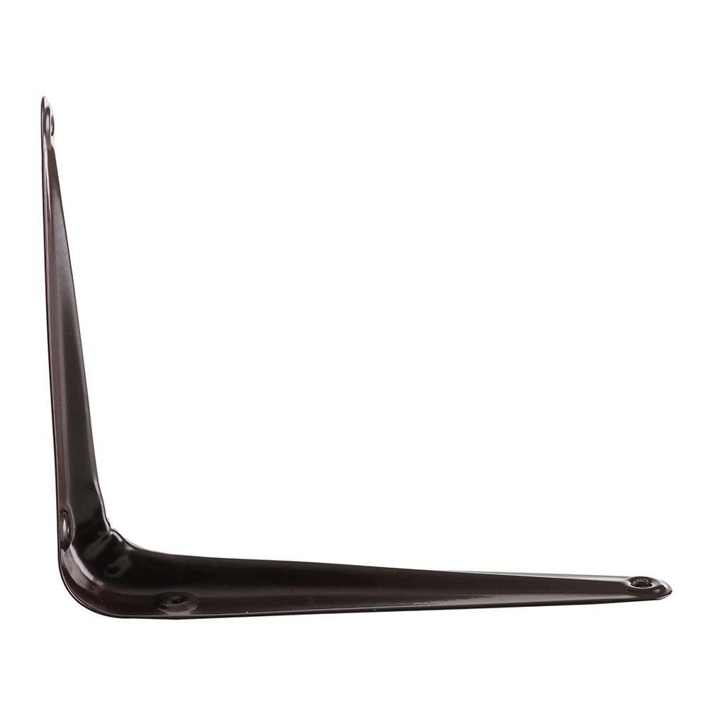 แขนรับชั้นเหล็ก HAFELE 90 องศา 12.5x15 ซม. สีน้ำตาล