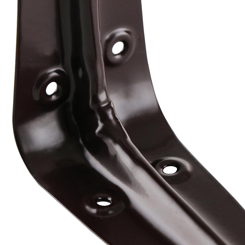 แขนรับชั้นเหล็ก HAFELE 90 องศา 12.5x15 ซม. สีน้ำตาล